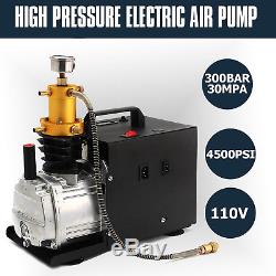 110V 30MPA High Pressure Electric Air Compressor Pump PCP 4500PSI System Rifle