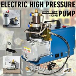 110V 30MPa PCP Air Compressor Pump Electric High Pressure System Rifle 4500PSI