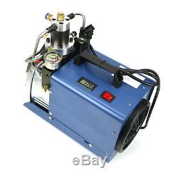 110V 30MPa PCP Electric 4500PSI High Pressure System Rifle Air Compressor Pump