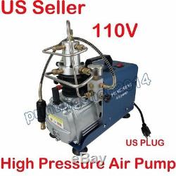 110V Electric Air Compressor Pump High Pressure PCP System Rifle 30MPA 4500psi