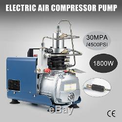 110V High Pressure Air Pump Electric PCP Air Compressor for Scuba Rifle 30MPA