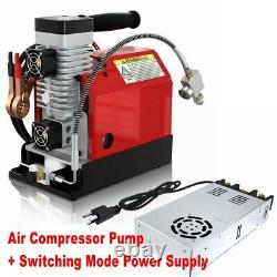12V Air Gun PCP Pump Scuba Compressor High Pressure Air Compressor AirRifle Pump