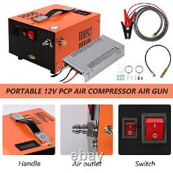 12V PCP Air Compressor With Transformer For 300bar Air Rifle Filling Tank. New