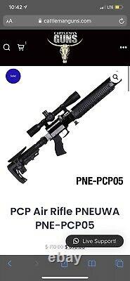 22 PCP Air Rifle Pneuwa Cattleman Guns