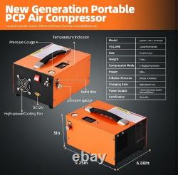 300bar Pcp Air Compressor 110V/12V Pump 4500PSI 30Mpa High Pressure Airgun Rifle