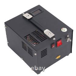 30MPA 12V/220V 4500PSI PCP Air Compressor Manual Stop for Rifle Airgun Paintball