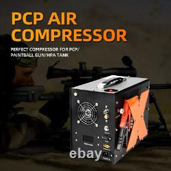 30MPA 4500PSI High Pressure Air Compressor Auto Stop Rifle HPA PCP Airgun Pump