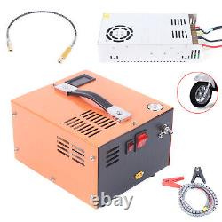 30MPA 4500PSI High Pressure Pump Airgun Rifle PCP Air Compressor Manual Stop New