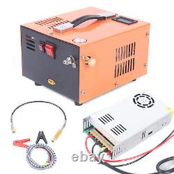 30MPA 4500PSI High Pressure Pump Airgun Rifle PCP Air Compressor Manual Stop New