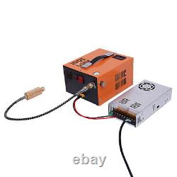 30MPA 4500PSI High Pressure Pump Airgun Rifle PCP Air Compressor Manual Stop New