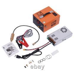 30MPA 4500PSI High Pressure Pump Airgun Rifle PCP Air Compressor Manual Stop New