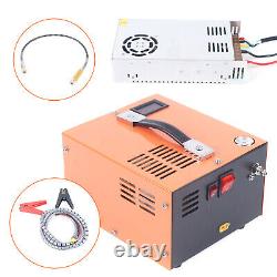 30MPA 4500PSI High Pressure Pump Airgun Rifle PCP Air Compressor Manual Stop New