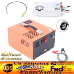 30MPA High Pressure Pump Airgun Rifle PCP Air Compressor 4500PSI Manual Stop