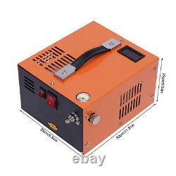 30MPA High Pressure Pump Airgun Rifle PCP Air Compressor 4500PSI Manual Stop