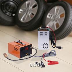 30MPA High Pressure Pump Airgun Rifle PCP Air Compressor 4500PSI Manual Stop