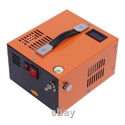 30MPA High Pressure Pump Airgun Rifle PCP Air Compressor 4500PSI Manual Stop