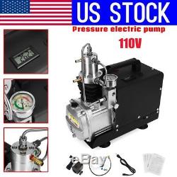 30MPa Air Compressor Pump 110V PCP Electric 4500PSI High Pressure System Rifle Y