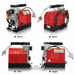 30MPa Air Compressor Pump 12V PCP Electric 4500PSI High Pressure Fits Rifle Car