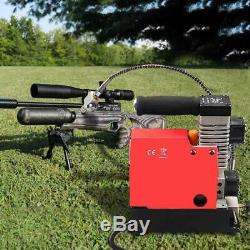 30MPa Air Compressor Pump 12V PCP Electric 4500PSI High Pressure Fits Rifle Car