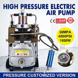 30MPa Electric Air Compressor Pump PCP System Rifle 300BAR 4500PSI High Pressure