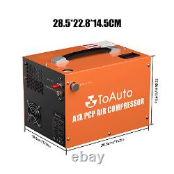 4500PSI High Pressure Pump 12V/110V PCP Air Compressor Rifle Airgun Paintball