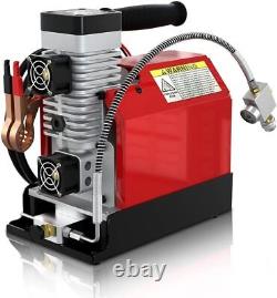 4500Psi/30Mpa Portable PCP Air Compressor Oil-Free Car 12V DC 110V AC with Adapter