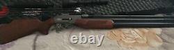 50. Dragon Claw PCP Rifle+Scope+Suppressor+Hard Rifle Case and Extras