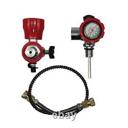 6.8L PCP 30mpa 300barTank Air Tank Charging System with Valve & Filling Station