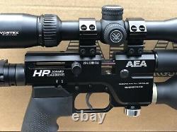 AEA Precision PCP rifle. 25 HP Carbine Semiauto With Scope