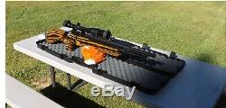 ATI Nova Liberty. 22 cal regulated pcp air rifle With custom laminated stock