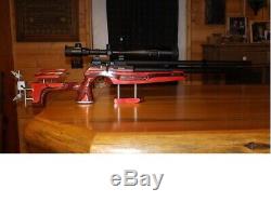 ATI Nova Liberty PCP Air Rifle With Custom Red & Black Laminated Stock