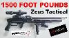 Aea Zeus 2 Tactical Review 1500 Foot Pounds World S Most Powerful Big Bore Pcp Air Rifle