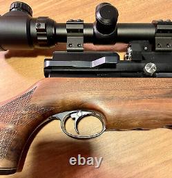 Air Arms S400 XTRA FAC Sidelever Walnut. 177 with Rowan Mg Conv/PowerAdj/Scope+