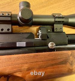 Air Arms S400 XTRA FAC Sidelever Walnut. 177 with Rowan Mg Conv/PowerAdj/Scope+