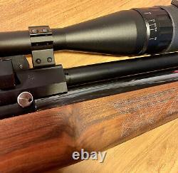 Air Arms S400 XTRA FAC Sidelever Walnut. 177 with Rowan Mg Conv/PowerAdj/Scope+