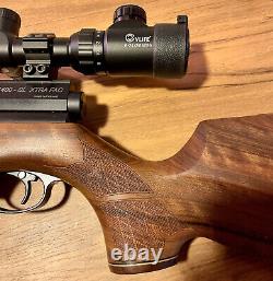 Air Arms S400 XTRA FAC Sidelever Walnut. 177 with Rowan Mg Conv/PowerAdj/Scope+