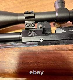 Air Arms S400 XTRA FAC Sidelever Walnut. 177 with Rowan Mg Conv/PowerAdj/Scope+