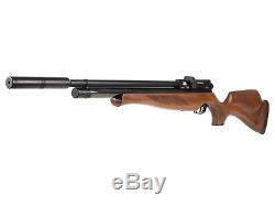 Air Arms S510 XS Stealth Carbine PCP Air Rifle 0.22 cal Brown Poplar Stock Re