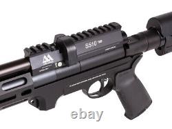 Air Arms S510 XS Tactical PCP Air Rifle. 22 caliber Precharged pneumatic