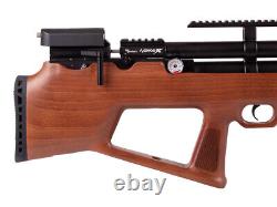 Air Venturi Avenge-X Bullpup Wood Stock PCP Air Rifle 400cc Bottle. 25 Cal