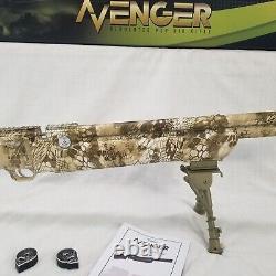 Air Venturi Avenger Regulated PCP Air Rifle. 22cal 1000 FPS, Black AV-00201