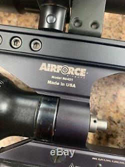 AirForce Airguns Condor Air Rifle. 22 Caliber Case Air Tank Bipod PCP R0401