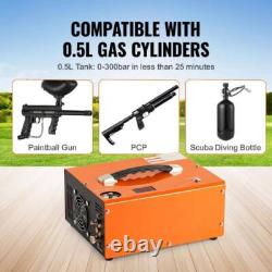 Airgun Rifle Compressor 0.13 Gal. 4500 psi Portable PCP Pancake Air Compressor w