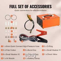 Airgun Rifle Compressor 0.13 Gal. 4500 psi Portable PCP Pancake Air Compressor w