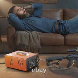 Airgun Rifle Compressor 0.13 Gal. 4500 psi Portable PCP Pancake Air Compressor w