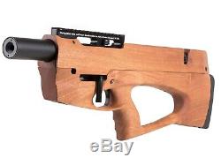 Ataman BP17 PCP Air Rifle Sapele Redwood Stock 0.22 cal. 22 caliber micro-com