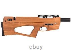 Ataman BP17 PCP Bullpup Air Rifle. 22 Cal. Sapele Redwood Stock + RMR Red Dot