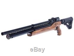 Ataman M2R Tact Carbine Type 4 Compact Air Rifle Walnut PCP Repeater 0.25 cal