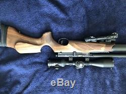 BSA R-10 R10 SE. 22 Cal Walnut Stock PCP Air Rifle. Scope Not Included