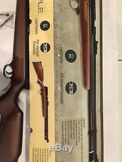 Beeman 1322 Chief Bolt Action PCP Air Rifle Hardwood Stock Open Sights in. 22